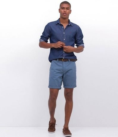 Bermuda Básica de Sarga 5