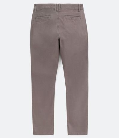 Pantalón Slim Básico en Sarga con Bolsillos 3