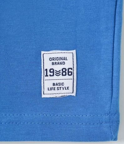 Remera Infantil Básica con Etiqueta Bordada - Talle 1 a 5 años 2