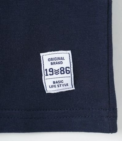 Remera Infantil Básica con Etiqueta Bordada - Talle 1 a 5 años 2