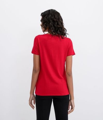 Blusa Básica en Viscosa con Escote V 2
