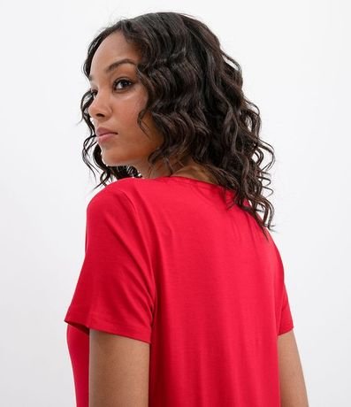Blusa Básica en Viscosa con Escote V 4