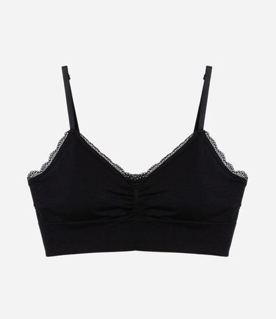 Soutien Top Largo con Detalle Decorado 1