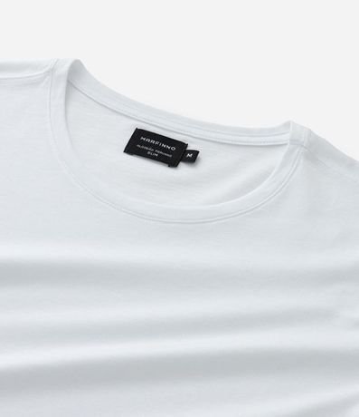 Remera Slim Básica en Algodón Manga Corta 7