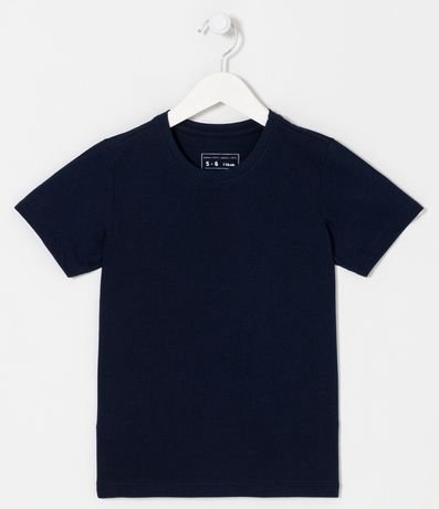 Remera Básica Manga Corta - Talle 6 a 14 años