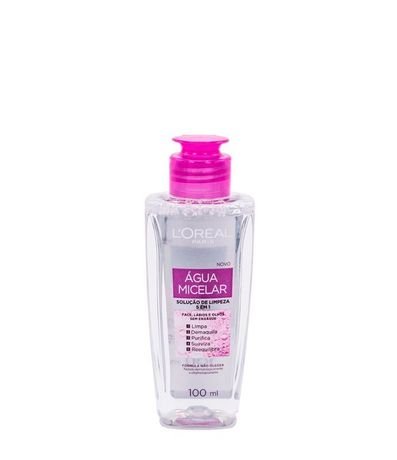 Agua Micelar Loréal Solución de Limpieza Facial 5 en 1 1