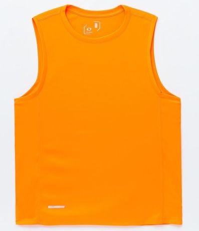 Musculosa Regular Básica Deportiva con Recortes y Lettering 5