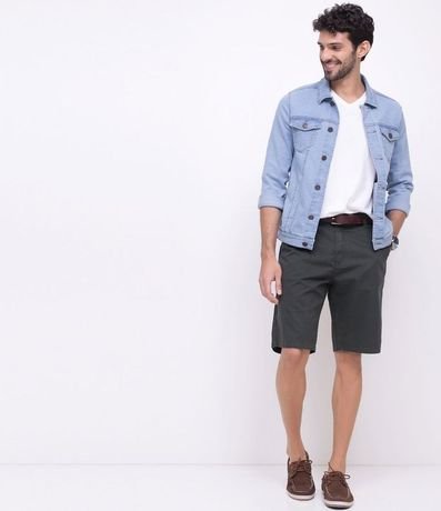 Bermuda Básica de Sarga 3