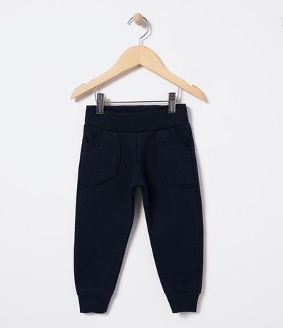 Pantalon Basico con Puños en Algodon - Talle 1 a 4 años 1