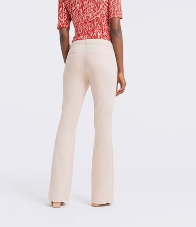 Pantalón Boot Cut con Detalle de Cremallera 3
