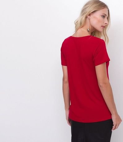 Blusa Básica en Viscosa con Escote V 2