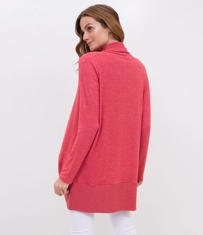Cardigan Básico en Viscosa con Abertura Total 2