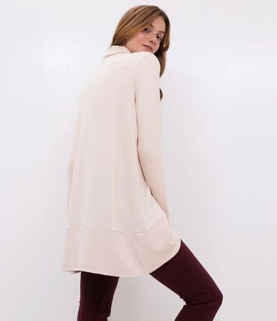 Cardigan Básico en Viscosa con Abertura Total 2