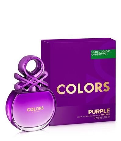 Perfume Femenino Benetton Colors Purple Eau de Toillete 2