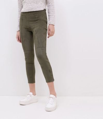 Pantalón Legging en Fake Suede
