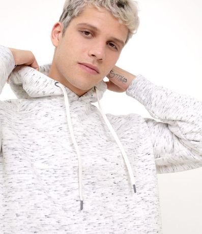 Buzo Cerrado en Algodón con Bolsillo Canguro y Capucha 3