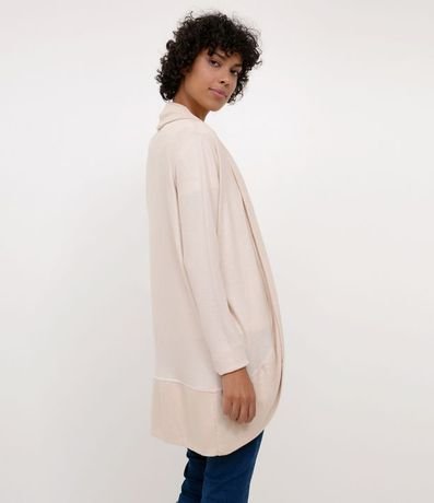 Cardigan Básico en Viscosa con Abertura Total 2