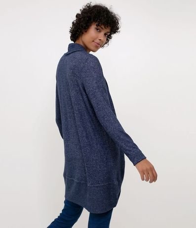 Cardigan Básico en Viscosa con Abertura Total 2
