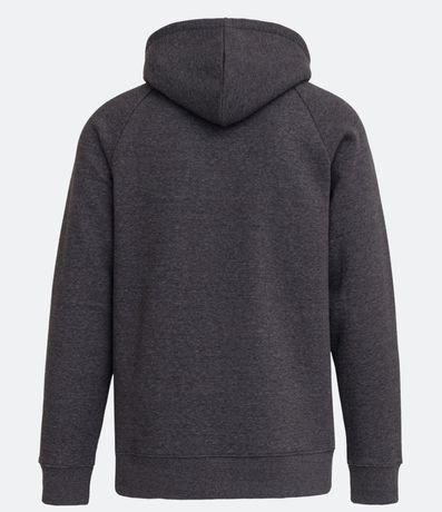 Buzo Cerrado en Algodón con Bolsillo Canguro y Capucha 2