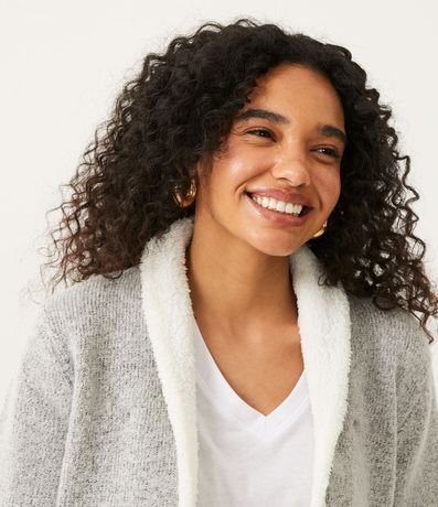 Chaqueta con Pelos Sintético 4