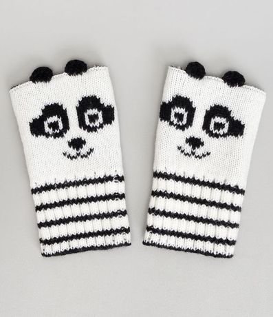Luva Infantil Sem Dedinhos Estampa Panda - Tam P ao G 1