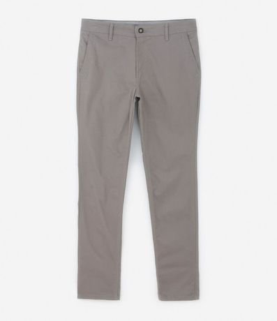 Pantalón Slim Básico en Sarga con Bolsillos 6