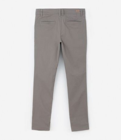 Pantalón Slim Básico en Sarga con Bolsillos 6