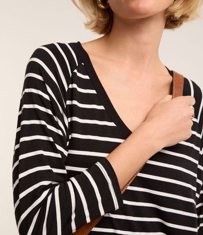 Blusa a Rayas Manga 3/4 3