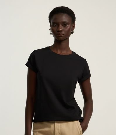 Remera Básica en Algodón Peruano