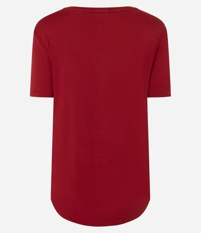 Blusa Básica en Viscosa con Escote V 4