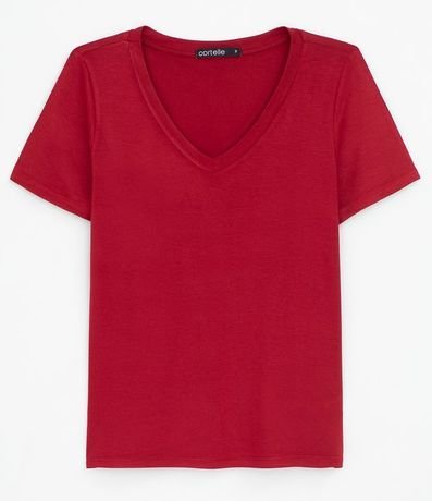 Blusa Básica en Viscosa con Escote V 2