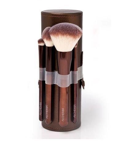 Conjunto de Premium de Pincel con Soporte de Color Bronce Alchemia 2