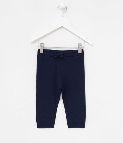 Pantalón Infantil con Ajuste en la Cintura - Tam 0 a 18 meses 1