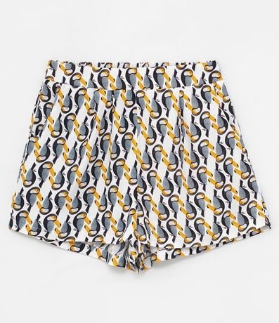 Short Corto Estampado con Tucanos 5