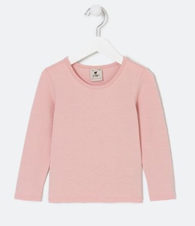 Blusa Infantil Básica en Cotton - Talle 1 a 5 años 2
