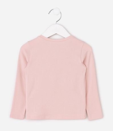 Blusa Infantil Básica en Cotton - Talle 1 a 5 años 5