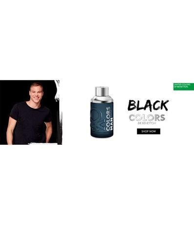 Perfume Benetton Colors Man Black Eau de Toilette 7