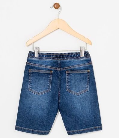 Bermuda Infantil Jeans Comfy con Cordón - Talle 5 a 14 años 2