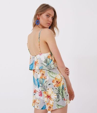 Mono con Volados Estampado 2