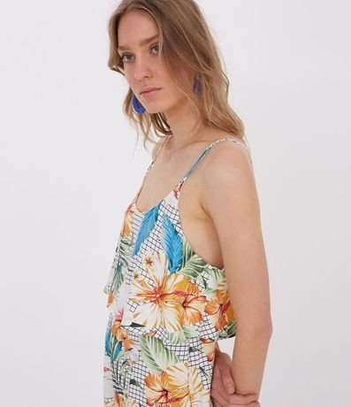 Mono con Volados Estampado 3