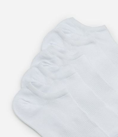 Kit 05 Medias Caña Corta Basicas 4