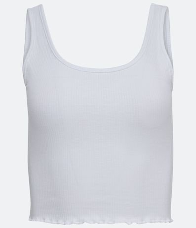 Blusa Musculosa Cropped Basica en Ribana 5