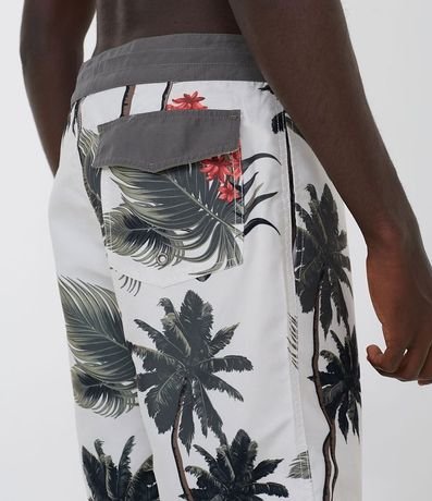 Bermuda Estampa Floral con Cocoteros 4