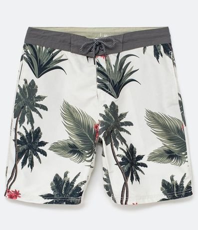 Bermuda Estampa Floral con Cocoteros 5