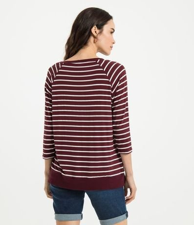 Blusa a Rayas Manga 3/4 2