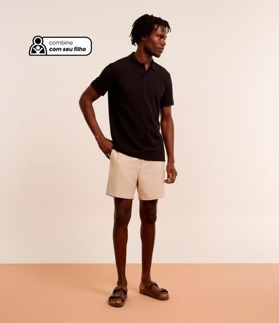 Remera Polo Comfort en Algodón Peruano 1