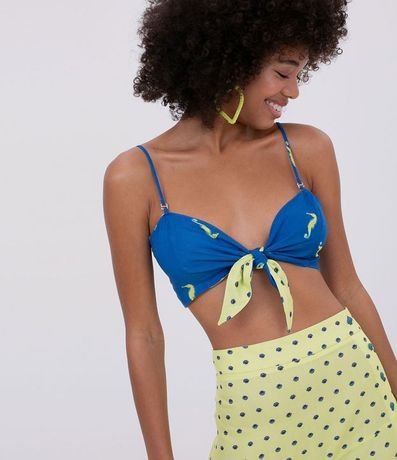 Blusa Top Estampa Reversible 3