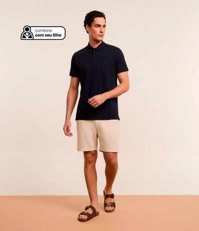 Remera Polo Comfort en Algodón Peruano
