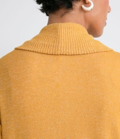 Cardigan Básico en Viscosa con Abertura Total 4