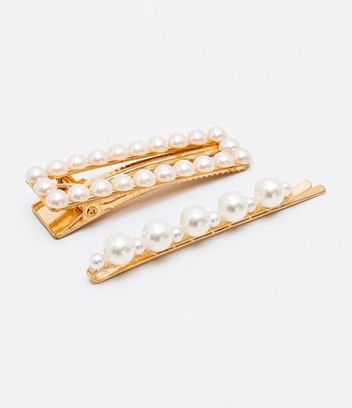 Kit con 2 Broches para el Pelo con Perlas 1